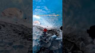 Ever wondered what it’s like to walk through a glacier wormhole? 🌀 | Insta360 X5