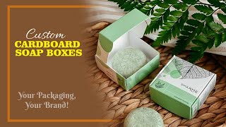 Custom Cardboard Soap Boxes I Custom Soap Packaging I Umbrella Custom Packaging USA