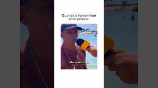 Amor próprio é tudo na vida de um homem 😂