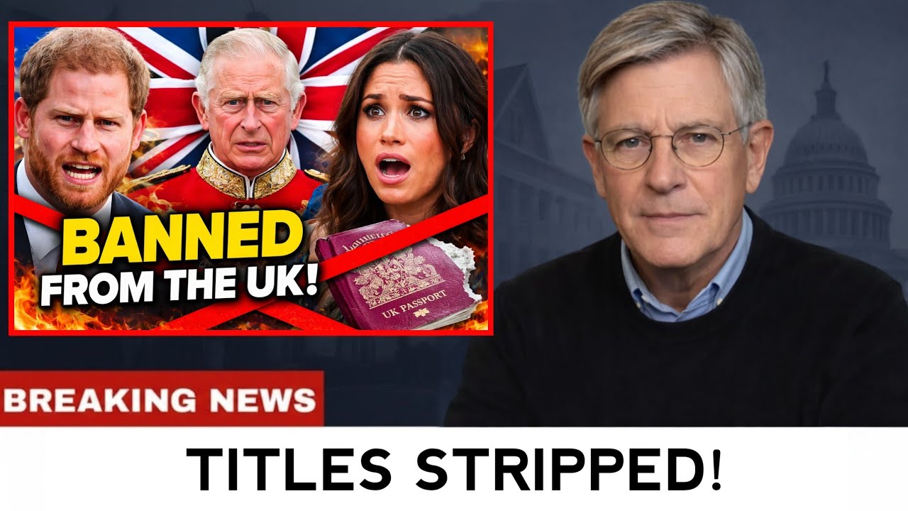 JUST NOW: King Charles Revokes All Titles - Harry & Meghan Banned from UK Forever