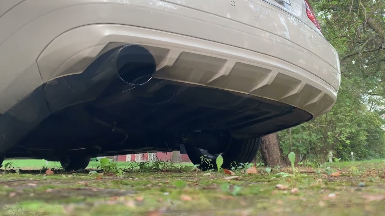 Mercedes Benz E200 C207 M271 evo Göckel Performance Tuning Abgasanlage Halbanlage Sportauspuff