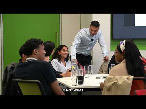Thumbnail: workplace participants sharing feedback about the Coping With Stress workshop.