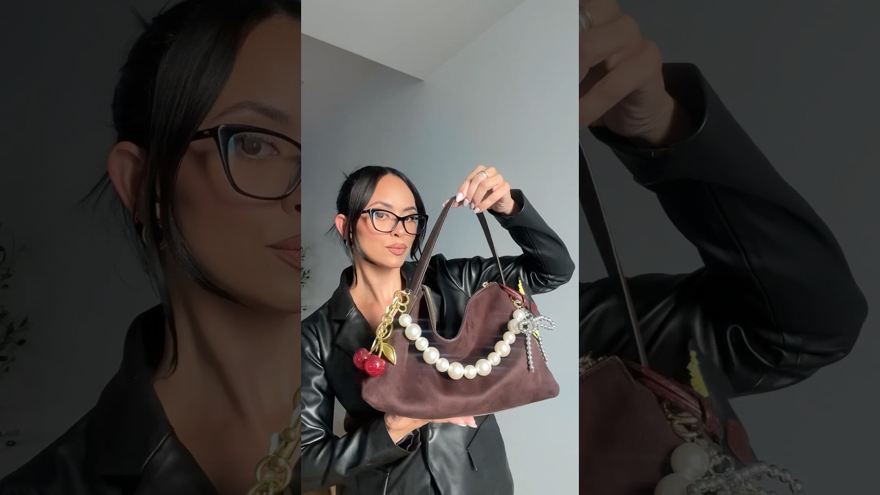 ASMR | Amazon trendy bag charms for fall
