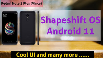 Rom Review: Shapeshift OS Android 11 | 27/01/2021 a better experience