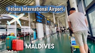 Velana International Airport Maldives 🇲🇻 | Arrival & Departure Walkthrough (Full Tour)