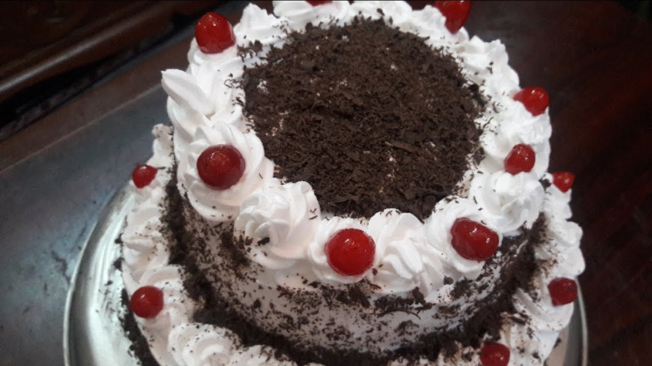 Black Forest Cake Birthday Cake YouTube