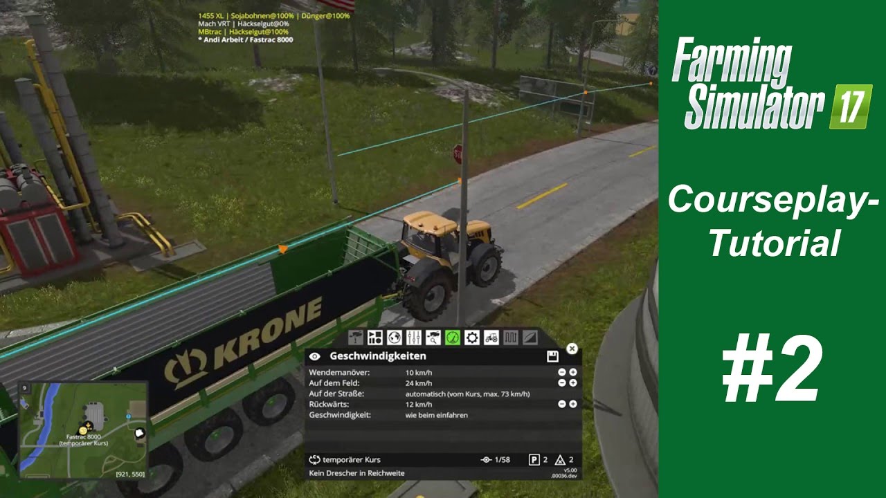 LS 17 | Courseplay-Tutorial 02 - Weitere Silos mit Häckselgut befüllen ...