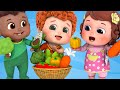 Yes Yes Fruits Song | Learn Fruits | cartoon songs + More Nursery rhymes & Kids - Blue Fish 2022