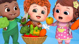 Yes Yes Fruits Song | Learn Fruits | cartoon songs + More Nursery rhymes \& Kids - Blue Fish 2023