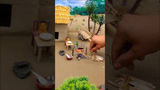 🍖 DIY Mini Grill Stove | Satisfying Mini Cooking Build #shorts #trending #viral #youtubeshorts