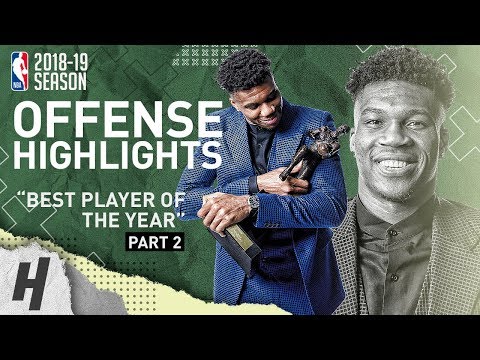 Giannis Antetokounmpo BEST MVP Highlights from 2018-19 NBA Season! BEST PLAYER IN THE WORLD? Part 2