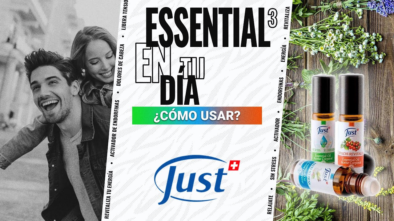 Kit Essential 3 Swiss Just - El secreto de un GRAN DÍA 😊