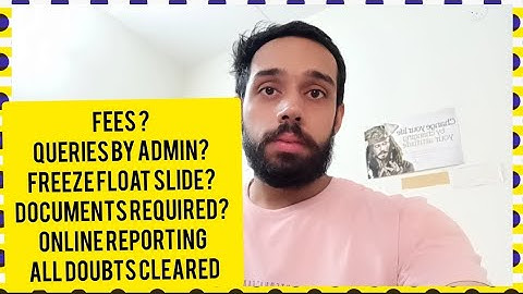 🚨JOSAA 2021💥VERIFICATION OF SEATS🔥ADMIN QUERY 😱 DOCUMENTS REQUIRED  FEES😊REPORTING🧐CERTIFICATE 😟