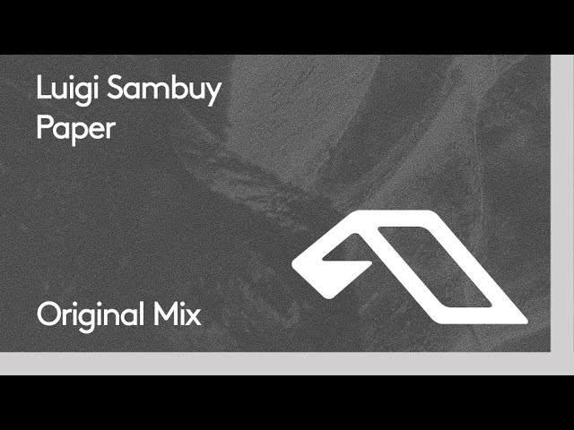 Watch Luigi Sambuy - Paper on YouTube Watch Luigi Sambuy - Paper on YouTube