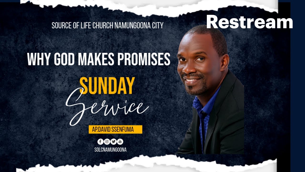 WHY GOD MAKES PROMISES[LUGANDA] WITH AP.DAVID SSENFUMA