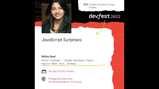 Nishu Goel - JavaScript Surprises