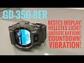 Diese G-Shock ist der Hammer! Casio GD-350-8ER Vibe Alarm Module 3403 Review Deutsch