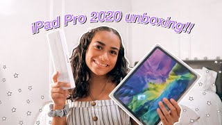 iPad Pro 2020 unboxing + cute accessories (iPad Pro 11 inch 2020) | Melody
