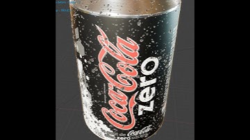 Add a Label to a Can with Speedflow #shorts  #b3d #blender3d #speedflow #cycles #hardsurface