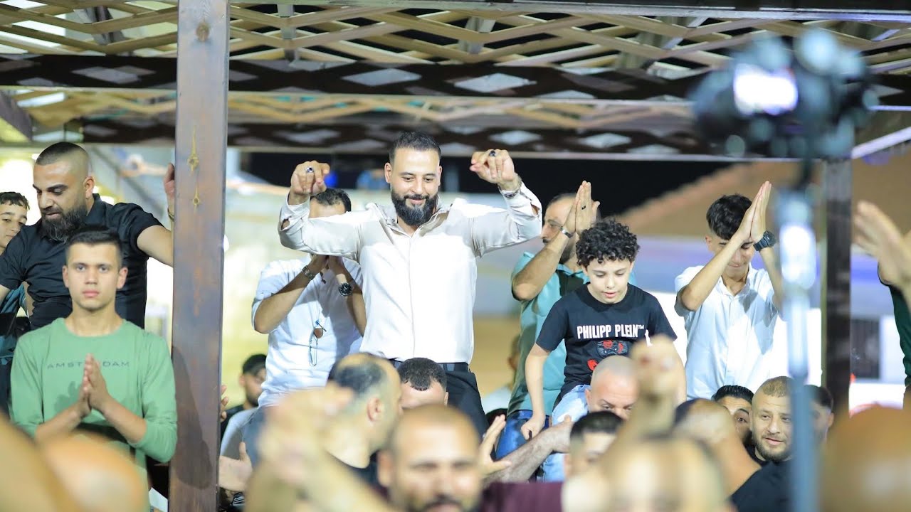 استقبال ناااري💥💥 سهرة العريس💣 وجدي هاني شلبي مع الفنانين مؤنس ومعتصم حواوره💯