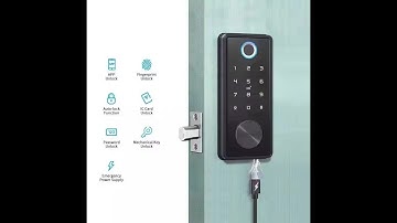 Installation Video of TTlock Bluetooth Smart Deadbolt Door Lock