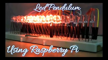 RASPBERRY PI TUTORIAL  தமிழ் #4   LED PENDULUM