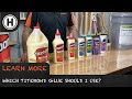 Learn More: Which Titebond Glue Should I Use? | HAMMERSMITH