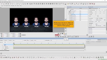 How to Loop 3D Objects with Different Data Sets using Menu Group Gesture Mode | Learn WASP3D