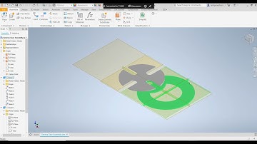 Geneva Gear Assembly in Inventor, Part 2