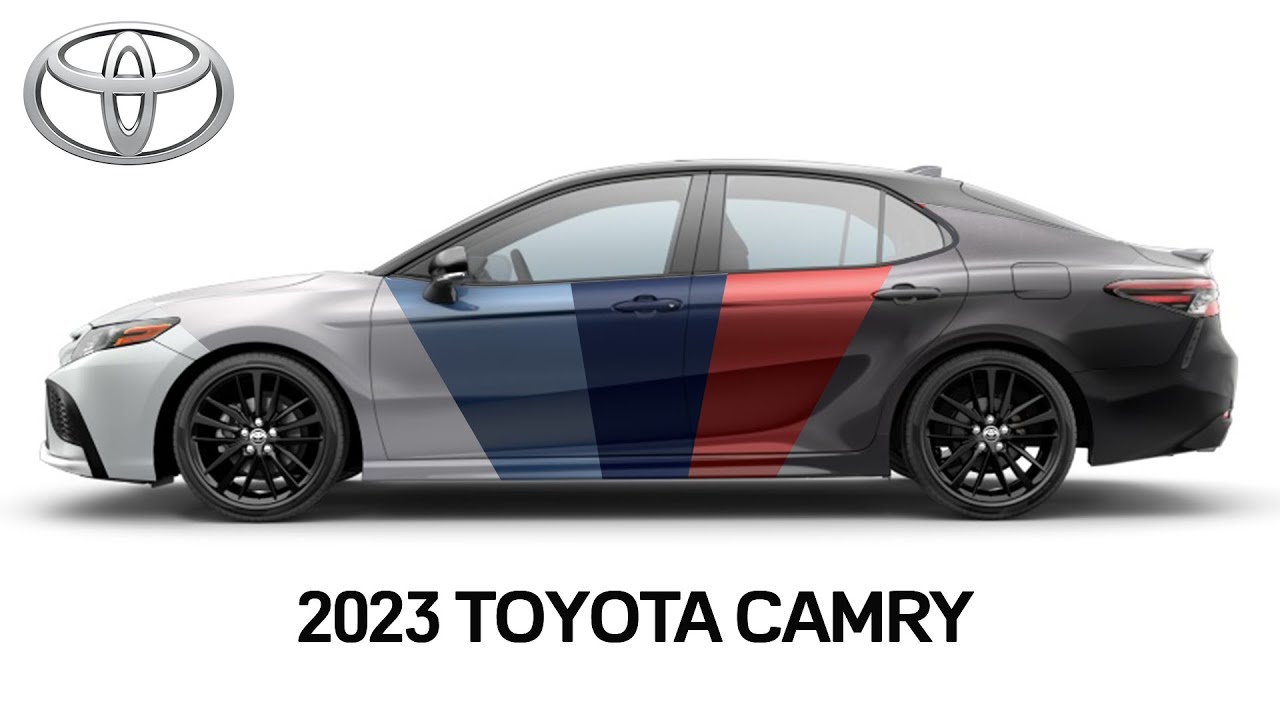 2023 Toyota Camry - All Colors & Trims | Toyota Camry 2023 - YouTube