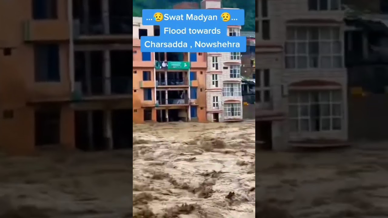 viral video flood in pakistan Karachi today 