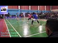 Sylhet district badminton association final mark  nathan vs salman  kawsar