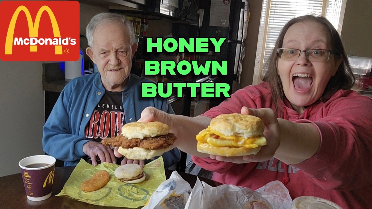 McDonald's Honey Brown Butter Review #fastfood #foodreviews