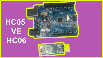 ARDUİNO DERSLERİ -13  SERİAL HABERLEŞME VE BLUETOOTH MODÜLÜ KULLANIMI (Hc 05 Hc 06 nasıl kullanılır)