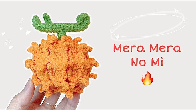 Fruta del diablo#Mera mera no mi#one piece#amigurumis  #tutorial#Pasoapaso#crochet #ganchillo#sub 