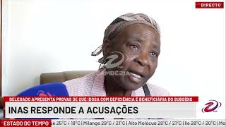 Delegado Apresenta Provas De Que Idosa Com Deficiência É Beneficiária Do Subsídio Tv Zambézia 24H