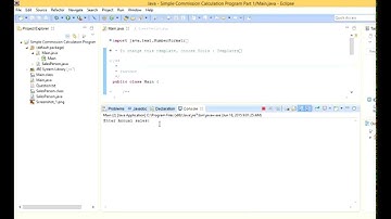 Download Simple Commission Calculation Program Part 1