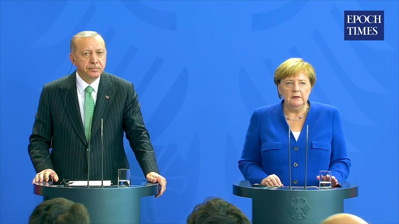Frostiger Empfang in Berlin – Erdogan bleibt viele Antworten schuldig – komplette PK mit Merkel deutschland rammstein
