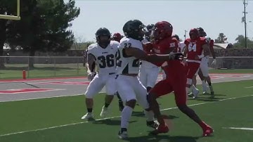 SRSU FB vs. Eastern New Mexico Highlight Video (9-9-2023)