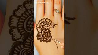 Easy And Simple 1Mint Trick Mehndi Design Back Hand Mehndi Design