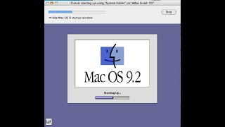 Installing MacOS 9.2 on OS X 10.4 (getting Classic to work)