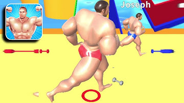 Muscle Race 3D 💪💪💪 Max Level - All Levels Gameplay (iOS & Android) Walkthrough Part 4