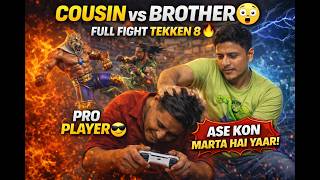 “King vs Eddy FULL MATCH 🔥 Tekken 8 Fight | Cousin vs Brother😱  #tekken8 #viral #fyp #gaming #shorts