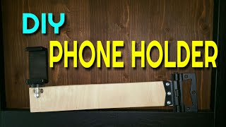 How to Build A Very Useful Phone Holder Arm