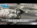 How to Replace Windshield Washer Nozzle 1997-2006 Jeep Wrangler