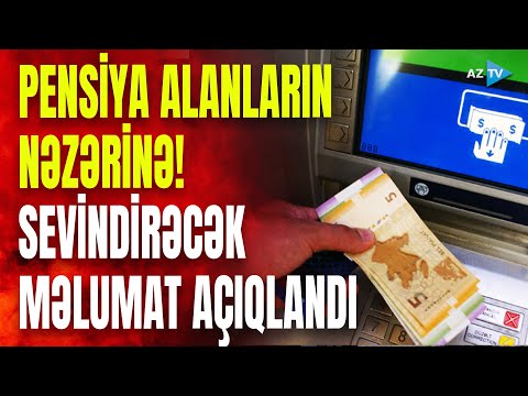 Pensiya alanlara şad