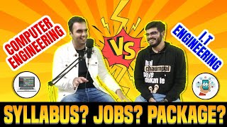 Computer Vs IT Engineering | Basic Difference in Syllabus, Package and Jobs | RG Lectures