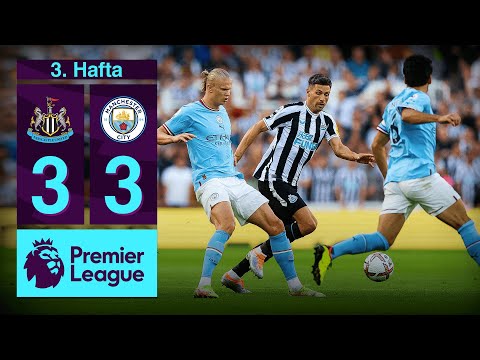 Newcastle Utd 3-3 Manchester City MAÇ ÖZETİ | Premier League - 2022/23