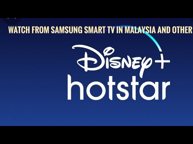 Hotstar samsung tv disney Disney+ Hotstar