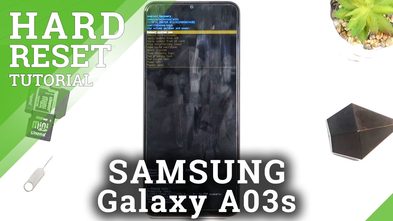 Hard Reset SAMSUNG Galaxy A03s: Recovery Mode Guide to Wipe Data & Bypass Screen Lock